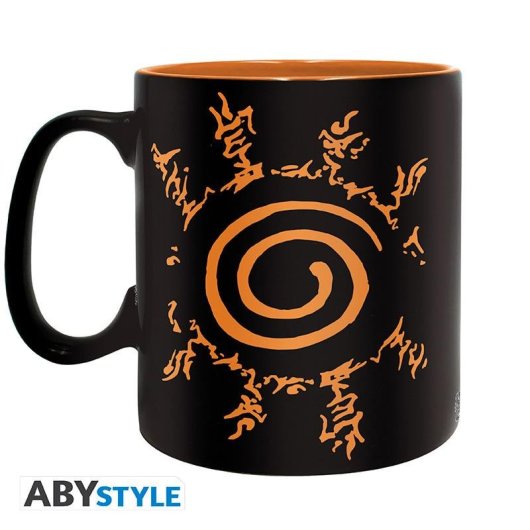 Tazza ABYSTYLE Naruto Shippuden Konoha 0,46 L Ceramica Nera