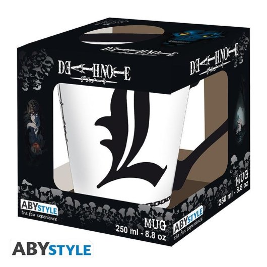 Tasse ABYstyle Death Note 250 ml Céramique Noir et Blanc