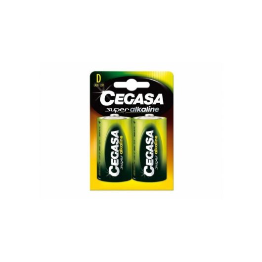 Pila Alcalina LR20 D Cegasa Super 2 unità