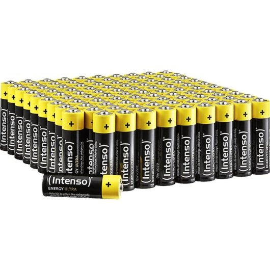 Pilha Alcalina Intenso AA LR6 100 unidades 1,5 V 2600 mAh