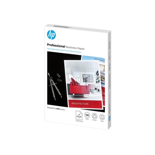 Papel para impresora láser HP Professional Brillante FSC A4 200 g/m² 150 hojas