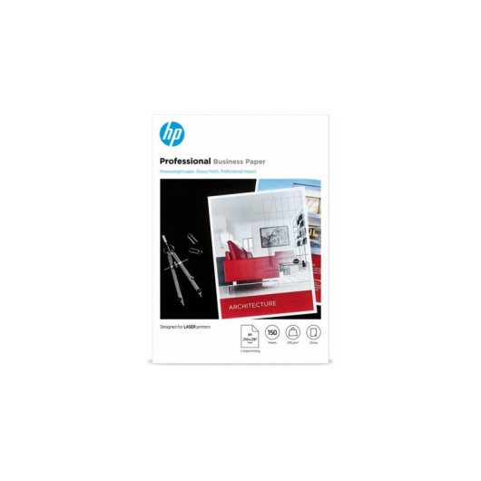 Papel para impresora láser HP Professional Brillante FSC A4 200 g/m² 150 hojas