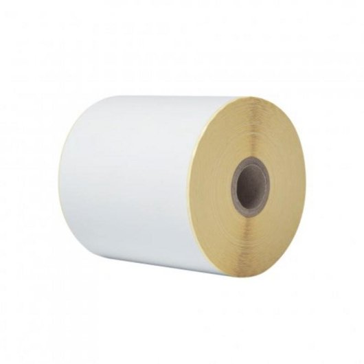 Rollo de Papel Continuo Adhesivo Brother BDE-1J000102-102 10,2 cm Blanco Pack 8 Unidades