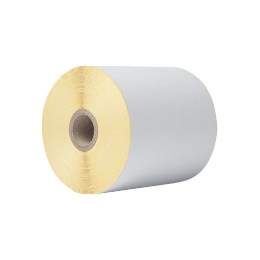 Rollo de Papel Continuo Adhesivo Brother BDE-1J000102-102 10,2 cm Blanco Pack 8 Unidades