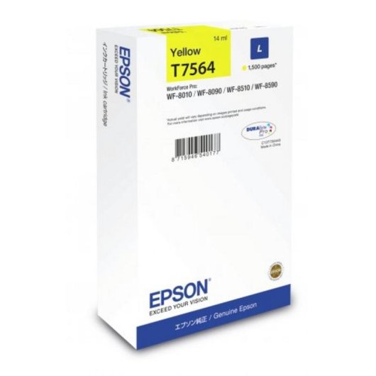 Cartouche Jaune Epson High Yield 1500 pages