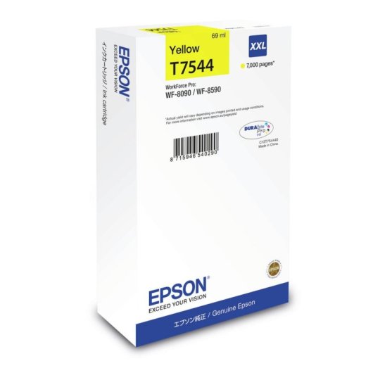 Cartouche Jaune XXL Epson C13T75444N 7000 pages