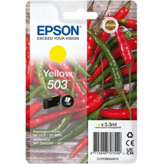 Cartouche d'encre Epson 503 Jaune Rendement standard