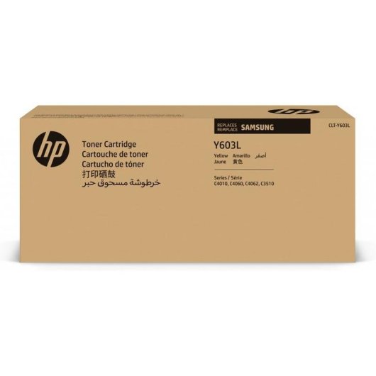 Cartucho de Toner Original HP CLT-Y603L Amarelo Alta Capacidade