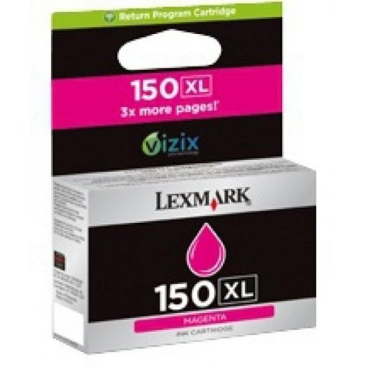 Cartuccia Tinta Magenta Lexmark 14N1616E Alto Rendimento XL