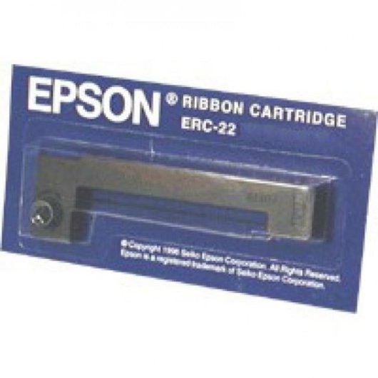 Cartouche Ruban Epson ERC22B Noir pour Imprimantes M-180/190