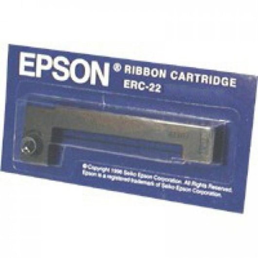 Cartouche Ruban Epson ERC22B Noir pour Imprimantes M-180/190