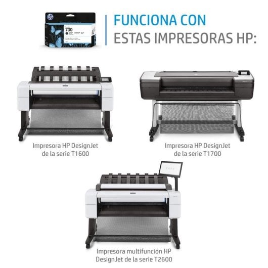 Cartucho de Tinta HP DesignJet 730 Cian 130 ml