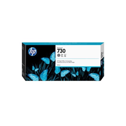 Cartucho de Tinta HP DesignJet 730 Cinzento 300 ml