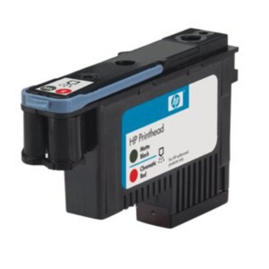 Cabezal di stampa HP DesignJet 73 nero opaco/rosso cromatico