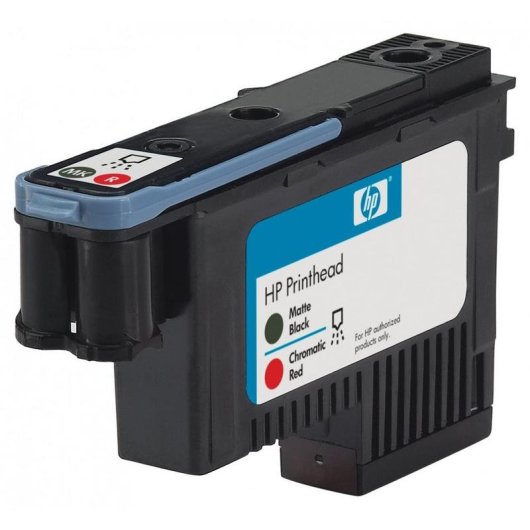 Cabezal di stampa HP DesignJet 73 nero opaco/rosso cromatico