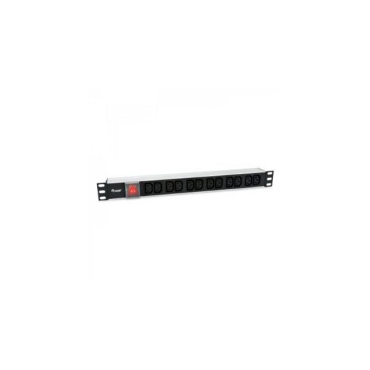 Regleta Equip 333318 12 Tomas C13 con Interruptor y Cable 1,8 m