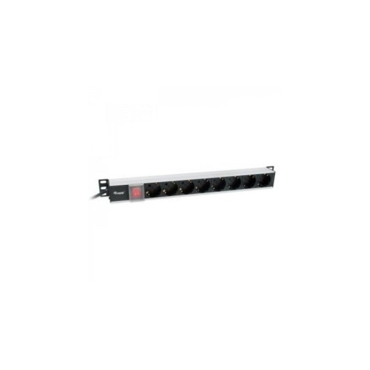Multiprise Equip 333308 8 prises Type F avec interrupteur et câble 3 m