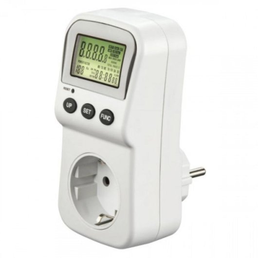 Contador de energia Hama 00223561 LCD Corrente alternada
