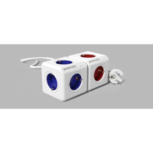 Regleta Allocacoc PowerCube 5 Tomas Tipo E 1,5 m Interior con Protección