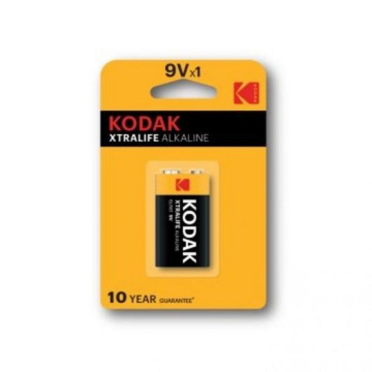Pila Kodak Xtralife 9V Alcalina 1 Unidad