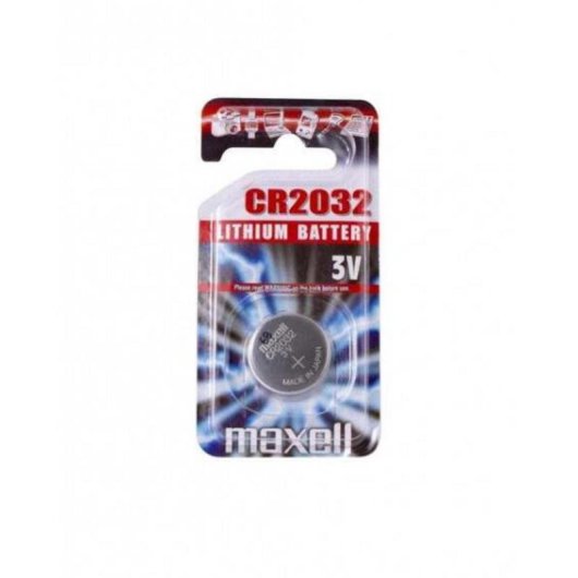 Pila de botón Maxell CR2032 3V Litio 1 unidad