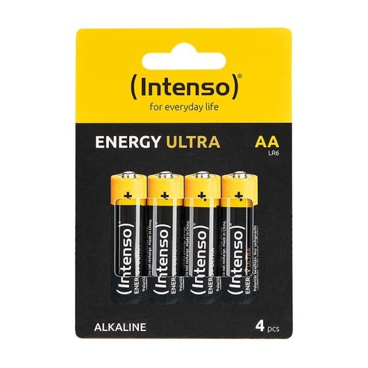 Pila Intenso AA Alcalina 1,5 V 4 unidades