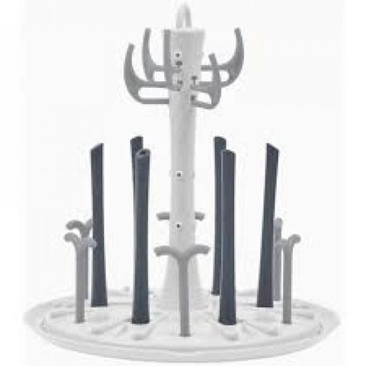 Escurreplatos BabyMoov A006006 Estante para Mesa Gris y Blanco