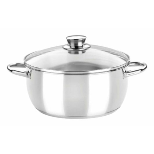 Kochtopf Monix Optima 4 L Edelstahl 24 cm