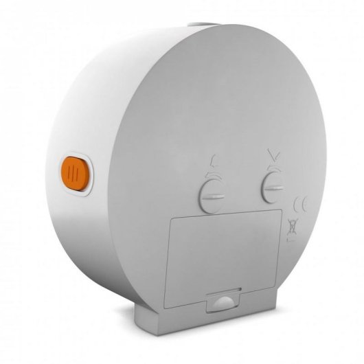 Sveglia Analogica Mebus 25629 Bianca 12h con Sveglia e Funzione Snooze
