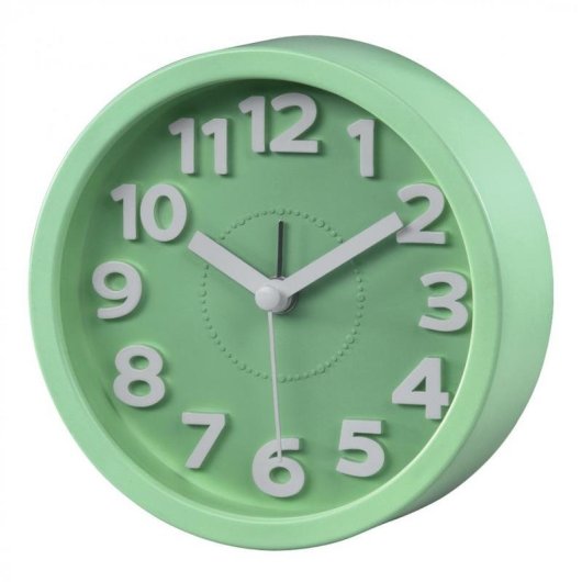 Wecker Hama Retro Analog Grün mit Alarm