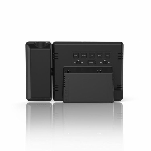 Despertador Proyector Hama Plus Charge Negro