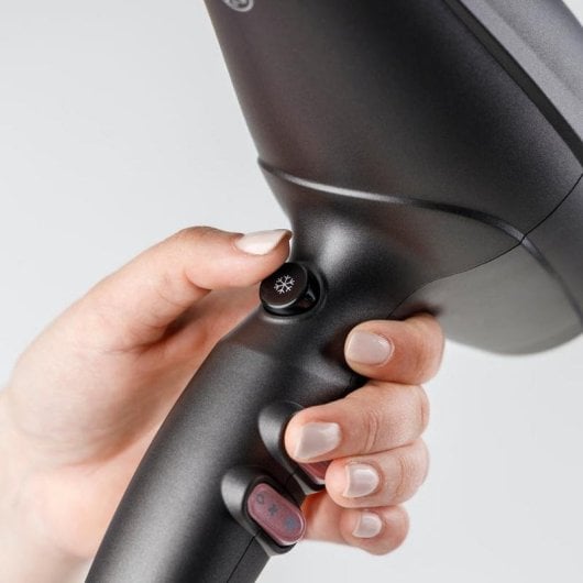 Secador de Pelo Iónico Profesional Taurus FASHION 2600 IONIC 2600W 6 Temperaturas 6 Velocidades con Accesorios Gris