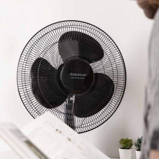 Ventilador de Sobremesa Taurus GRECO 16 45W 3 Velocidades Oscilación 40cm Cabezal Inclinable