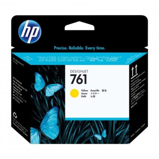 Cabezal de impresión HP DesignJet 761 amarillo para HP DesignJet T7100