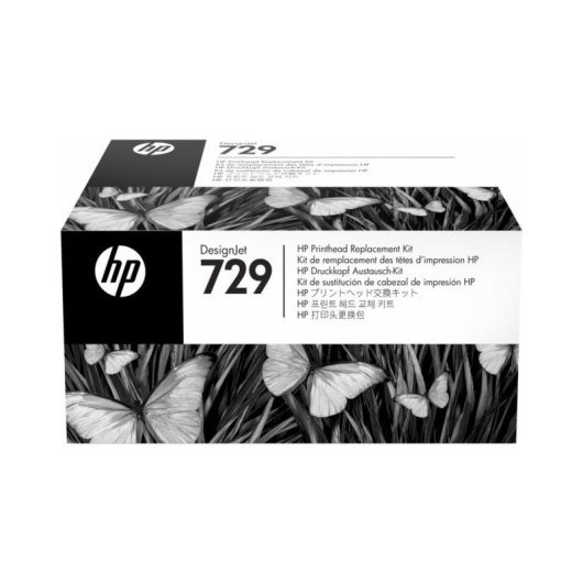 Cabezal de impresión HP DesignJet 729 Kit de sustitución 4 colores