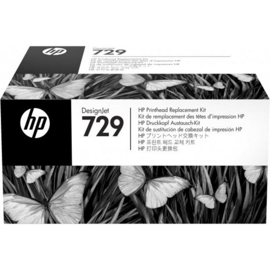 Cabezal de impresión HP DesignJet 729 Kit de sustitución 4 colores