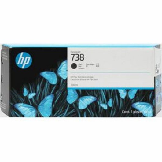 Cartuccia di inchiostro nero HP DesignJet 738 300 ml