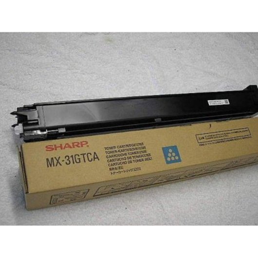 Cartuccia Toner Sharp MX-31GTCA Cyan Originale 15000 pagine