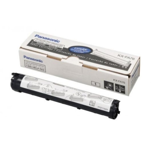 Cartucho de Tóner Original Panasonic KX-FA76X Negro 2000 páginas