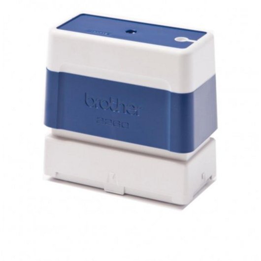 Handelsstempel Brother PR2020E6P 20x20 mm Blau Weiß Pack 6 Einheiten