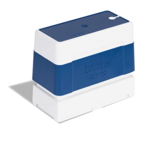 Sello Azul 27x70 mm Pack 6 Brother PR2770E6P