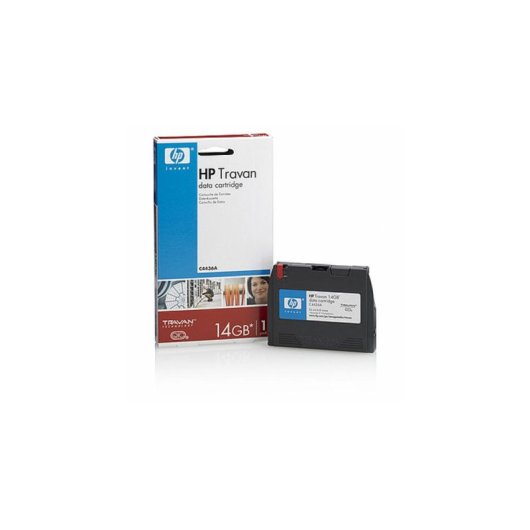 Cinta de datos HPE 14 GB Travan para copia de seguridad