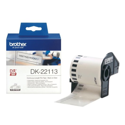 Etikettenband Brother DK-22113 transparent 6,2 cm x 15,24 m