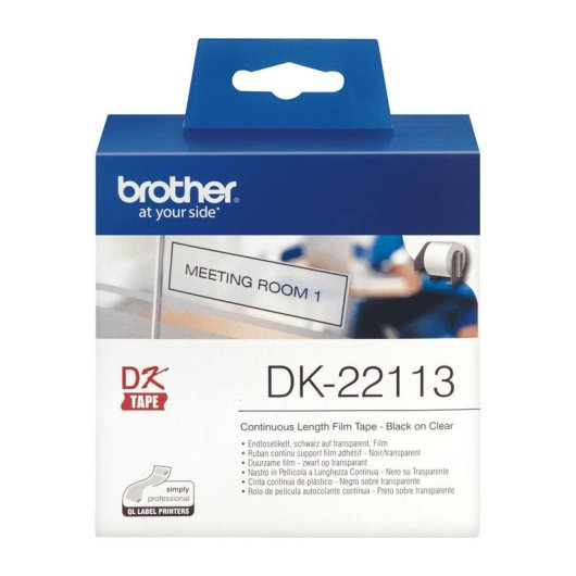 Etikettenband Brother DK-22113 transparent 6,2 cm x 15,24 m