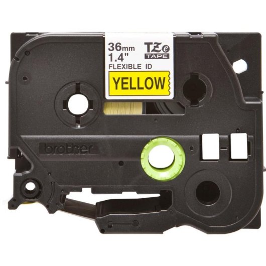 Cinta para rotuladora Brother TZE-FX661 8 m Negro 40 mm