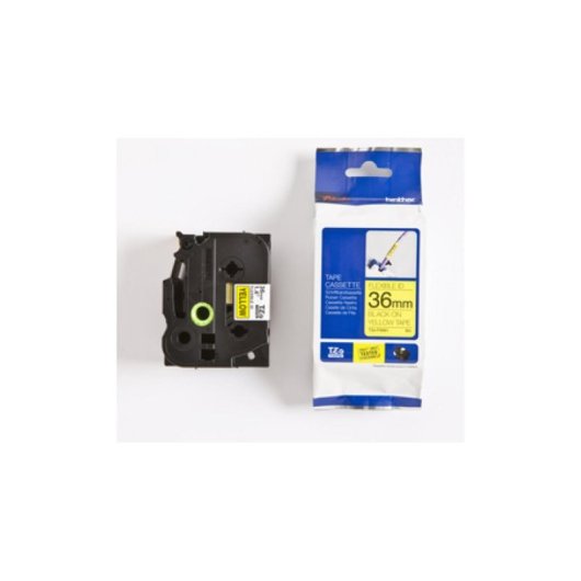 Cinta para rotuladora Brother TZE-FX661 8 m Negro 40 mm