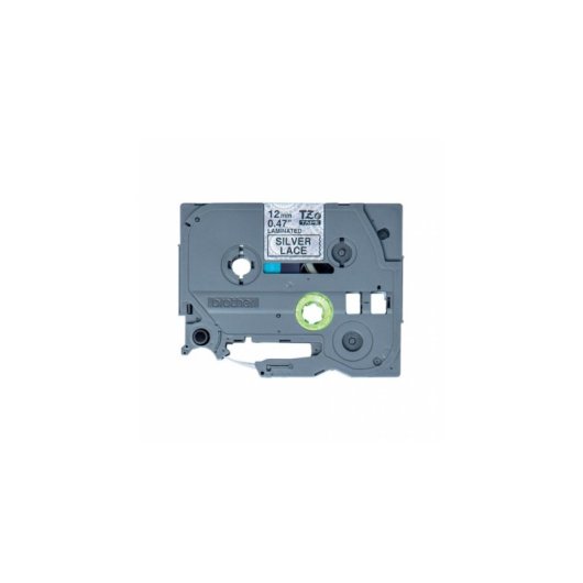 Cinta para impresora de etiquetas Brother TZE-MPSL31 1,2 cm x 4 m Gris