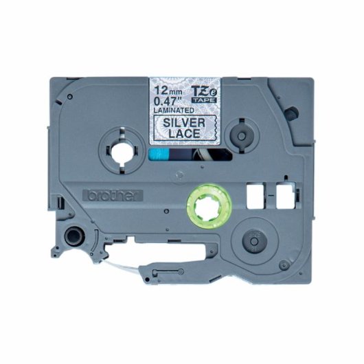 Cinta para impresora de etiquetas Brother TZE-MPSL31 1,2 cm x 4 m Gris