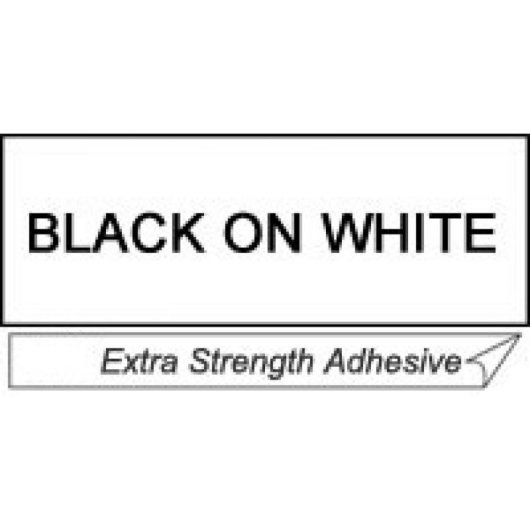 Cinta Rotuladora Brother TZE-S261 36 mm x 8 m Blanco/Negro Laminada