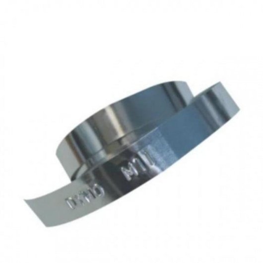Klebeband DYMO Rhino Aluminium 12 mm x 3,65 m Selbstklebend